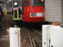 KVB Zug entgleist Koeln Suelz Suelzguertel P022